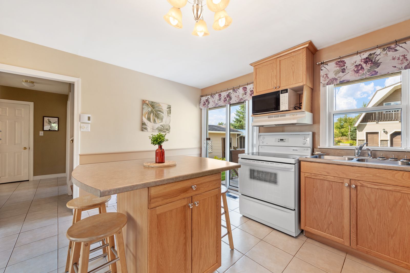 Kitchen — toward the hall